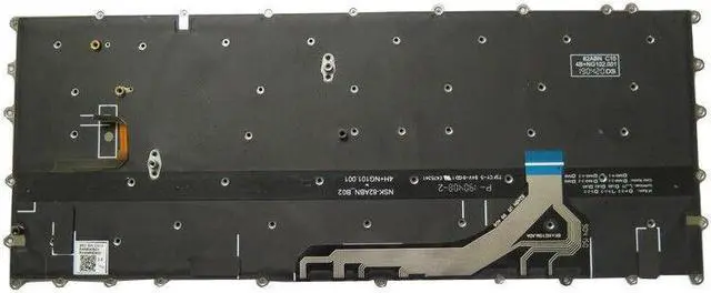 Alt view image 2 of 5 - Keyboard For Samsung NP930MBE 930MBE English US BA59-04382A Black Backlit