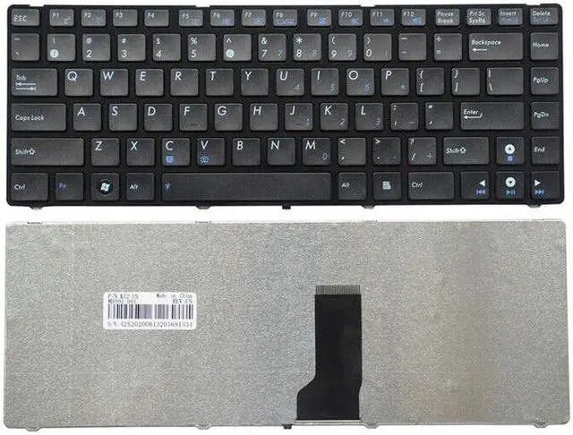 Main image of US Keyboard for ASUS V111362AK1 04GNV62KCB00-1 MP-09Q56CU-528 04GNV62KCB00-2
