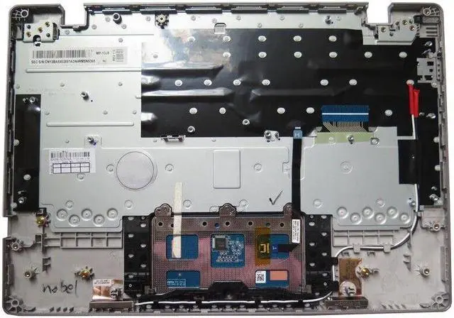 Alt view image 2 of 4 - Keyboard Palmrest For Samsung XE310XBA English US Upper Cse With Touchpad
