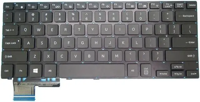Main image of Keyboard For Samsung NP740U3L NP740U3M 740U3M 740U3L English US Black