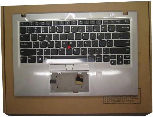 Alt view image 2 of 5 - PalmRest keyboard For Lenovo Thinkpad X1 Carbon 5th Gen 01LV366 01LV367 US Case