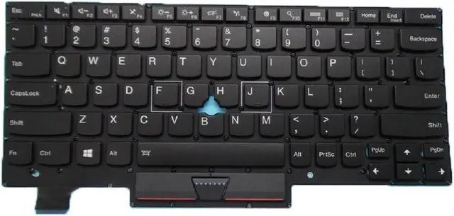 Main image of Keyboard For Lenovo ThinkPad X1 Tablet 1st Gen English US SN20K10583 Backlit