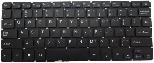 Alt view image 3 of 5 - Laptop Keyboard For Gateway GWTC116-2 GWTC116-2Black color GWTC116-2BL GWTC116-2IN VER 2