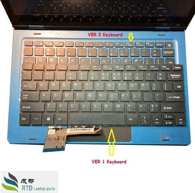 Alt view image 2 of 5 - Laptop Keyboard For Gateway GWTC116-2 GWTC116-2Black color GWTC116-2BL GWTC116-2IN VER 2