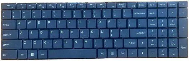 Alt view image 2 of 5 - Laptop Keyboard For Gateway GWNR71517 GWNR71517-BL GWNR71517-Black color English US