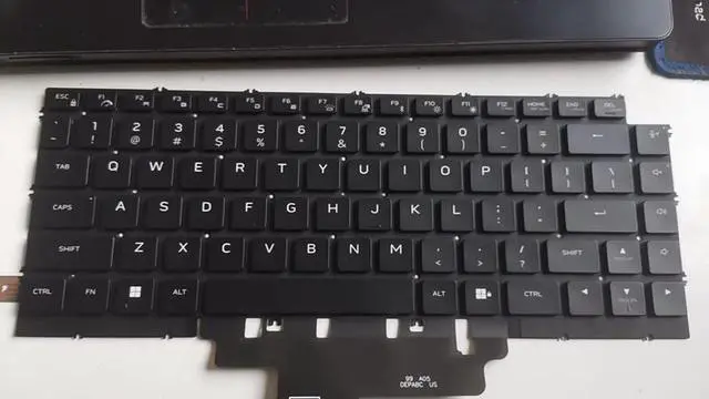 Main image of replacement keyboard for Dell ALIENWARE x14 R1 R2  Color backlight