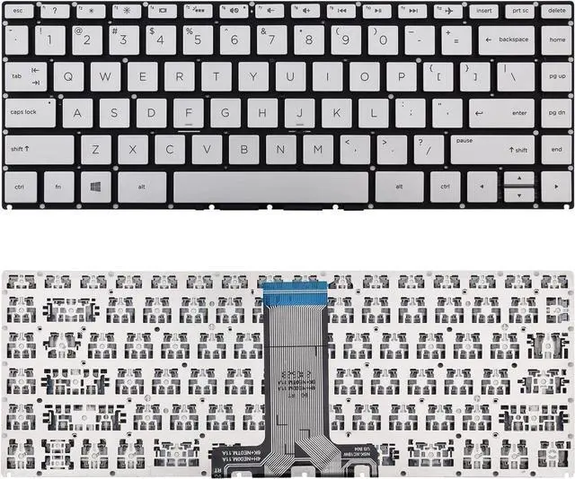 Alt view image 2 of 5 - US keyboard for HP Pavilion 14-Black color 14-Black color000 14-Black color100 14-Black color061ST 14-Black color