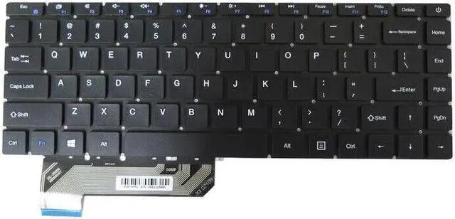 Alt view image 2 of 5 - Keyboard For Gateway GWTN141-6 GWTN141-6BL GWTN141-6Black color GWTN141-6GR/PR English US