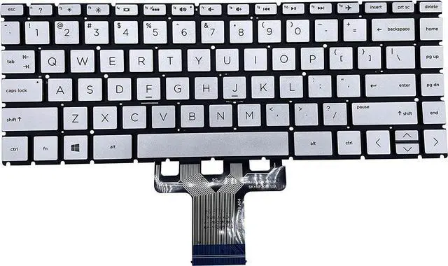 Alt view image 2 of 5 - US keyboard for HP Pavilion 14M-DH 14M-DH0001DX 14M-DH0003DX 14M-DH1001DX