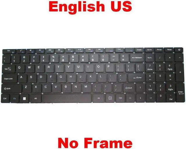 Main image of US Keyboard For Gateway GWNC31514 GWNC31514-Black color GWNC31514-BL GWNC31514-GR English