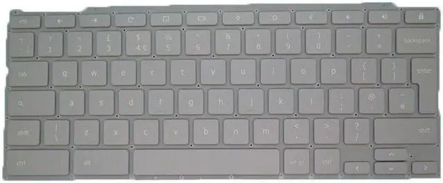 Main image of Replacement Keyboard For Google AE0CEE00010 United Kingdom UK NO Frame Grey