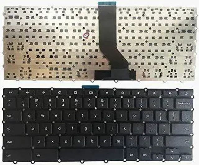 Main image of US Black Keyboard for Acer Chromebook C738T CB5-132T CB5-132T-C7R5 CB5-132T-C8ZW