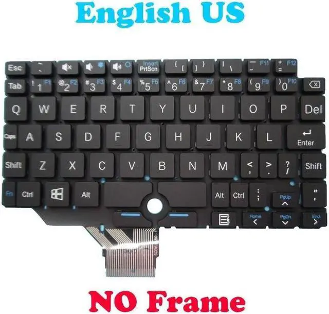 Main image of Keyboard Mini Laptop UMPC For GPD Pocket1 SCDY-180-1 Pocket 1 English NO Frame