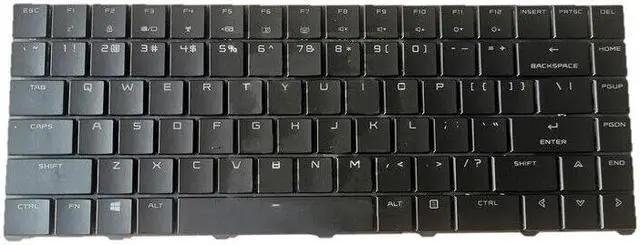 Main image of Laptop US English keyboard For Intel NUC X15 Laptop Kit LAPKC71E Black colorC71EBFU6000