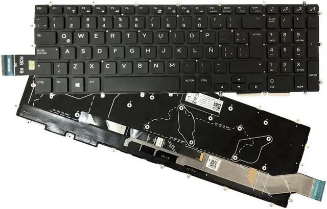 Main image of replacement keyboard for Dell Alienware M17 ALW17M M15 ALW15M R1 P79F P79F001  Backlit  FR