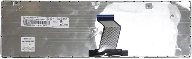 Alt view image 3 of 5 - replacement keyboard for IBM Lenovo G580  German GR