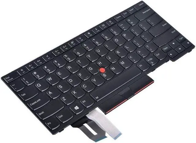 Alt view image 2 of 5 - Keyboard For Lenovo ThinkPad T480s T490 T495 L380 L390 Yoga US 01YP440 PK1316638
