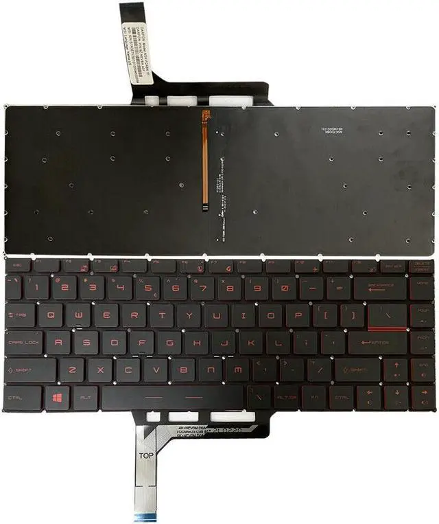 Alt view image 2 of 4 - Backlit Laptop Keyboard For MSI GS65 Stealth 8SE 8SF 8SG Thin 8RE 8RF GS65VR