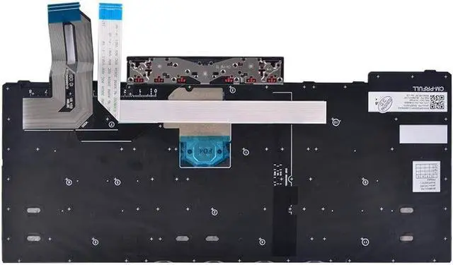 Alt view image 3 of 5 - Keyboard For Lenovo ThinkPad T480s T490 T495 L380 L390 Yoga US 01YP440 PK1316638