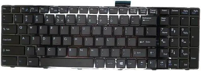 Alt view image 2 of 5 - NO Backlit Keyboard For MSI GE60 2OC 2OD 20E 2PL 2QL GE70 2OC/OD 2PC 2PE English