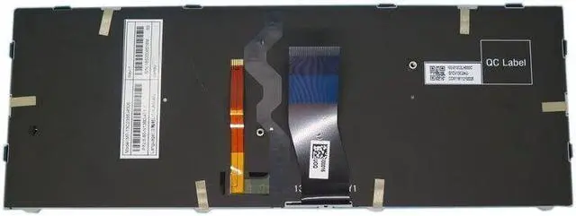 Alt view image 2 of 5 - Backlit Keyboard For CLEVO P640HJ P640HK1 P640RE/RF P641HJ/HK1 P641RE P641RF LT