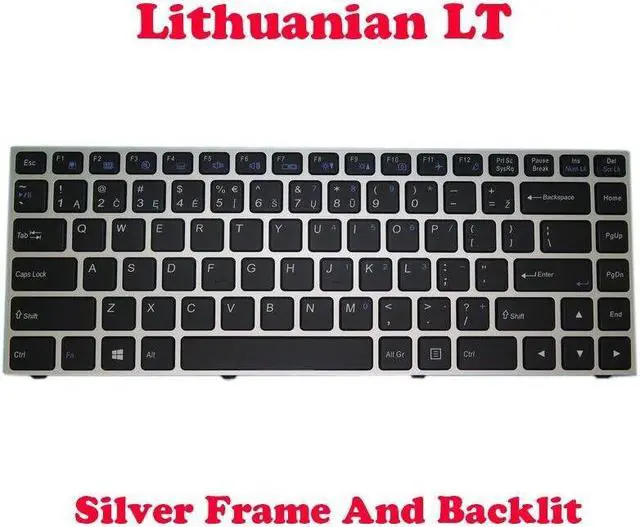 Main image of Backlit Keyboard For CLEVO P640HJ P640HK1 P640RE/RF P641HJ/HK1 P641RE P641RF LT