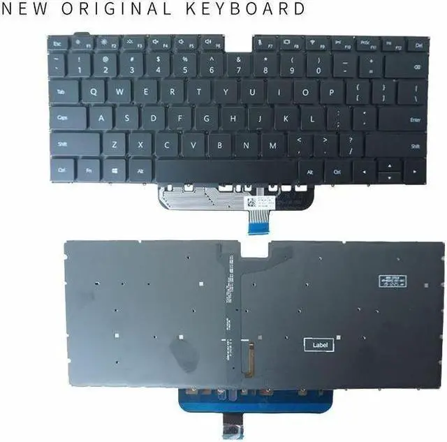 Main image of KLV-W29L Keyboard For HUAWEI MateBook 14 Black  US