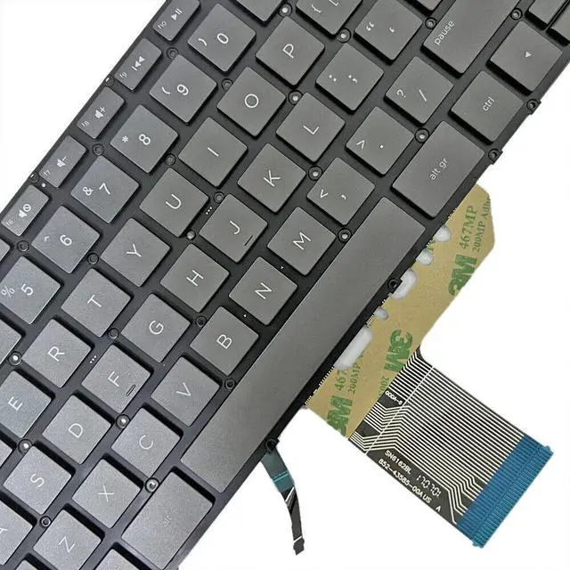 Alt view image 3 of 5 - replacement keyboard for HP  Spectre X360 15-bl000 Series  US  US with Backlit  SN6162BL1