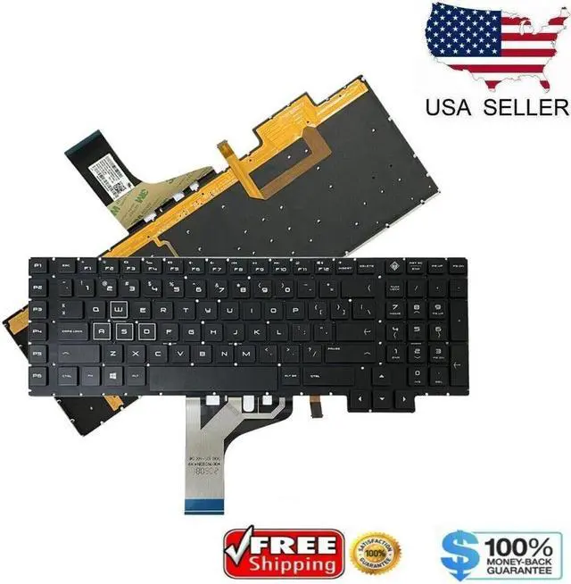 Main image of Backlight Keyboard US for HP Omen 17-AN 17-AN011DX 17-AN012DX 17-AN013DX
