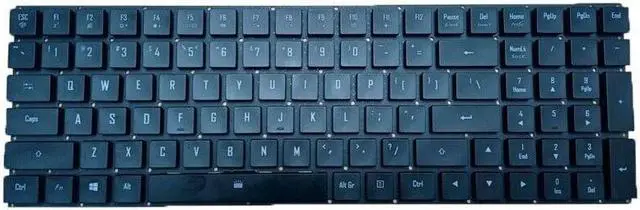 Alt view image 2 of 4 - English US RGB Backlit Keyboard For Gigabyte For AORUS 17X WB XB YB YD No Frame