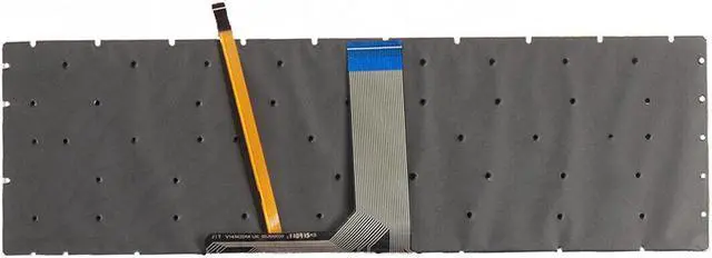 Alt view image 3 of 5 - replacement keyboard for MSI GT72 GS60 GS70 WS60 GE72 GE62  Full Colorful US with Backlit