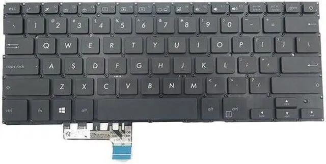 Main image of Laptop Keyboard For ASUS BX331FAL United States US Without Frame With Backlit