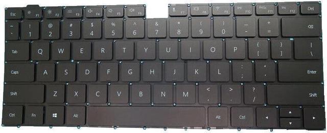 US Keyboard For Huawei MateBook D15 BOB-WAI9Q BOB-WAI9 BOB-WAI9A