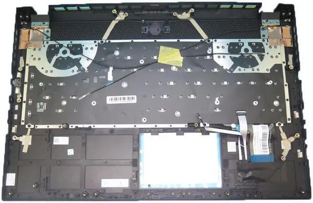 Alt view image 2 of 5 - PalmRestincluding US Keyboard For Gigabyte V184945AS2 27363-77XB0-J20S 4RK770B-000000-US0