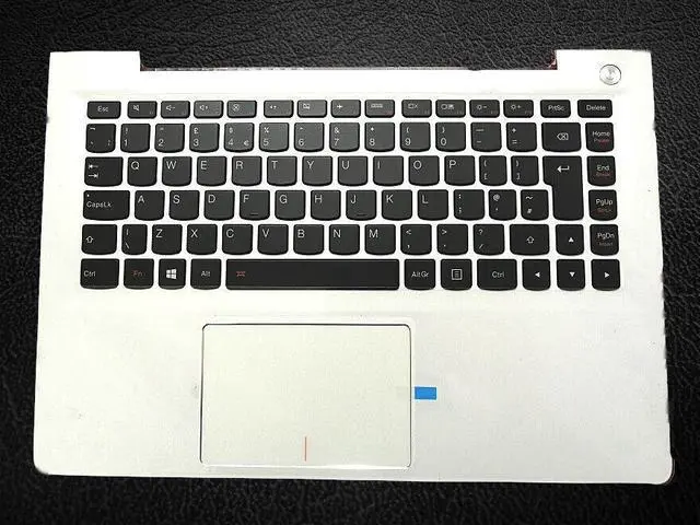 Main image of Palmrest For Lenovo U31-70 Touchpad with UK Keyboard 5CB0J30944 uper case