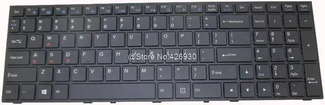 Alt view image 2 of 5 - Keyboard For CLEVO P650 6-80-P6500-012-1 US P671SE P671SG P671S  MP-13H83USJ430B