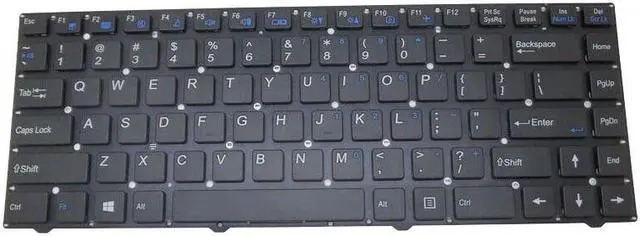 Alt view image 3 of 5 - Keyboard For CLEVO W540EU MP-12B83US-4306W 6-80-W7400-011 English US No Frame