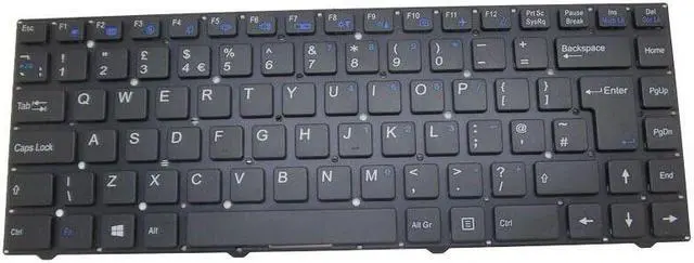 Alt view image 2 of 5 - Keyboard For CLEVO W540EU MP-12B86GB-4306W 6-80-W7400-191-1 United UK