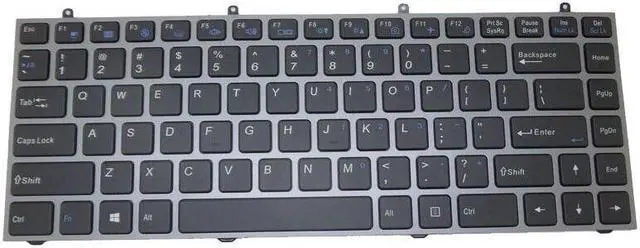 Alt view image 2 of 5 - US Backlit Keyboard For CLEVO W230SS W230ST W230SD 6-80-W23D0-010-1 Gray color Frame
