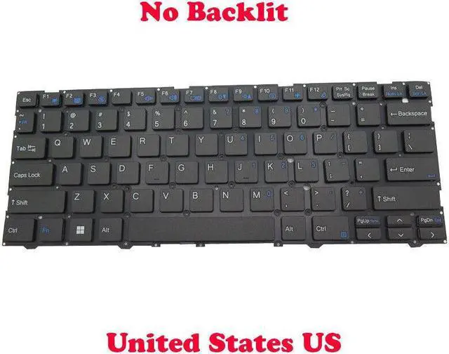 Main image of NO Backlit Keyboard For CLEVO L140CU L141CU L140PU L140MU L141MU L141PU English