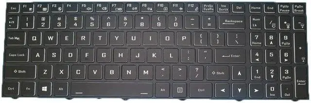 Alt view image 2 of 4 - No Backlit Keyboard For CLEVO NJ50CU CVM18H93US94304 6-80-NJ500-01A-1 English
