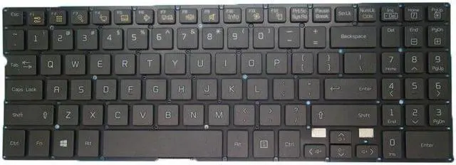 Alt view image 2 of 5 - Keyboard For 15N540 15ND540 SG-59030-XUA SN5840 AEW73429833 Black English US