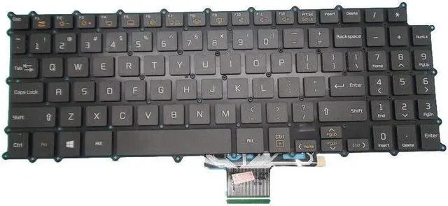 Alt view image 2 of 5 - Keyboard For 15Z980 15ZD980 SG-90900-XUA AEW73949832 English US NO Backlit