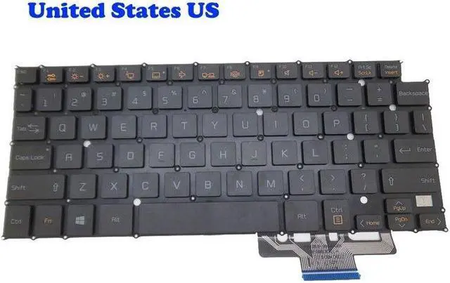 Main image of Keyboard For 13Z940 HMB8130ELA01 AEW73489812 13Z94 14Z950 English US Black