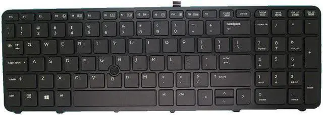 Main image of Laptop US Backlit Keyboard For HP ZBOOK 15 ZBOOK 17 MP-12P23RCJ698W 733688-001