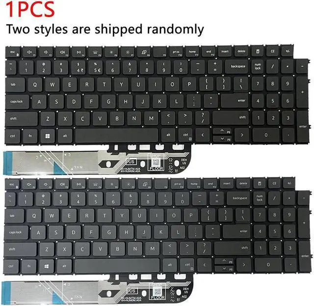 Main image of replacement keyboard for Dell Inspiron 15 3511 3515 5510 5515 7510 16 7610  US with Backlit