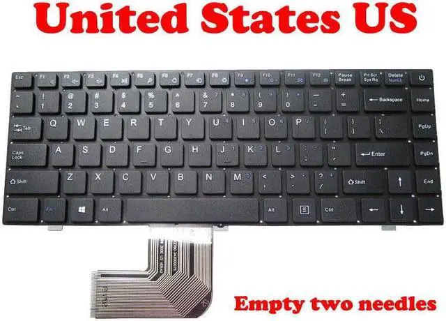 Main image of Keyboard Forumper For EZbook X4 PRIDE-K2790 343000075 14 Inch English US Black