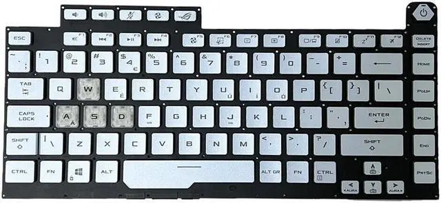 Alt view image 3 of 5 - Backlit Keyboard  part for Asus Rog Strix G531GT G531GU G531GD G531GW G531GV