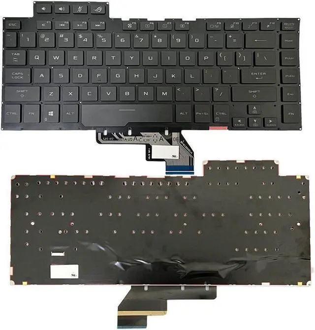 Main image of Keyboard Colorful Backlit US for Asus ROG GU502G GU502GV GU502GU 0KNR0-461GUK00