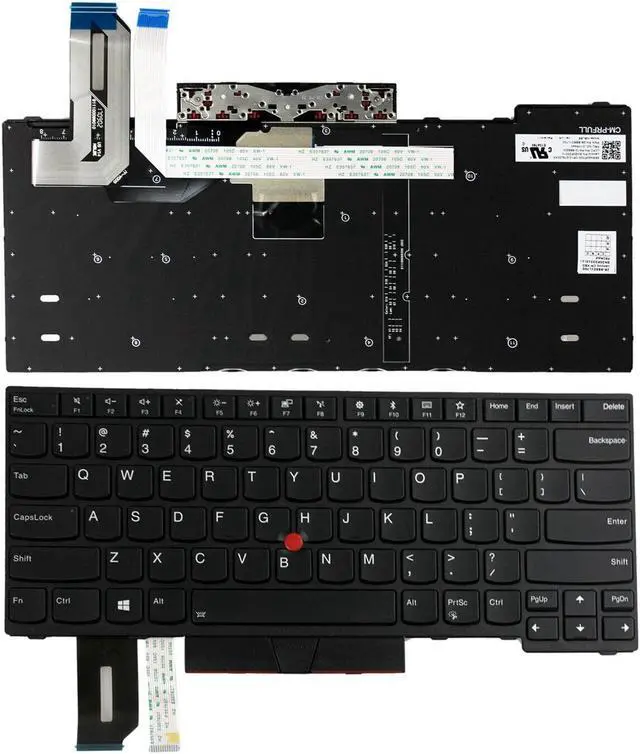Main image of Laptop Replacement Keyboard 04X0130 04X0168 for Lenovo T480S E480 E485 L480